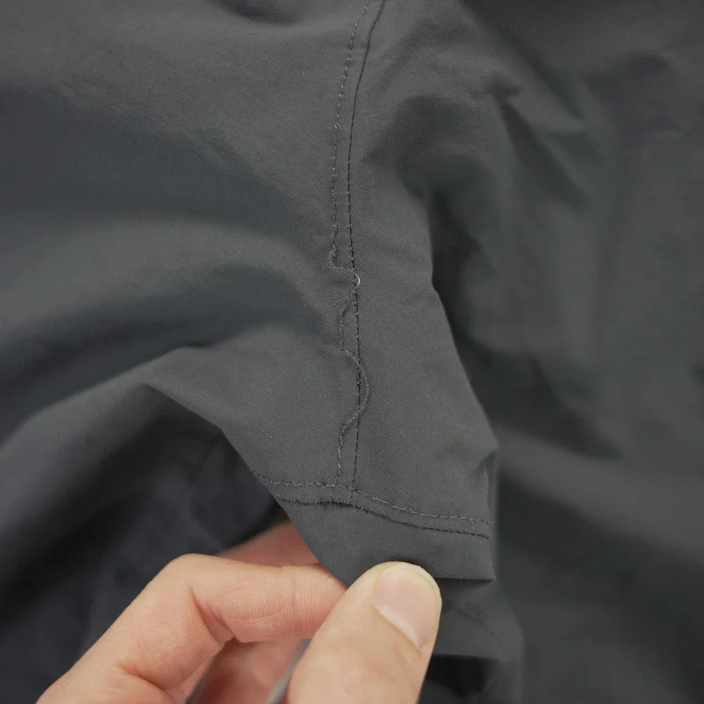 Patagonia Mens Landfarer Shorts‎ 38 Forge Grey Hiking Outdoor Stretch Nylon Gray